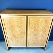 Vintage Belgian oak cabinet, 1970s