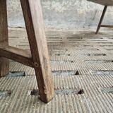 Antique table bench side table