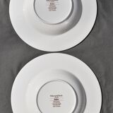 6 hollow plates Villeroy & Boch basket model