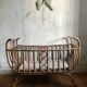 Child bed in rotin and bamboo