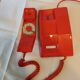 Orange vintage phone