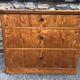 Vintage solid wood chest of drawers