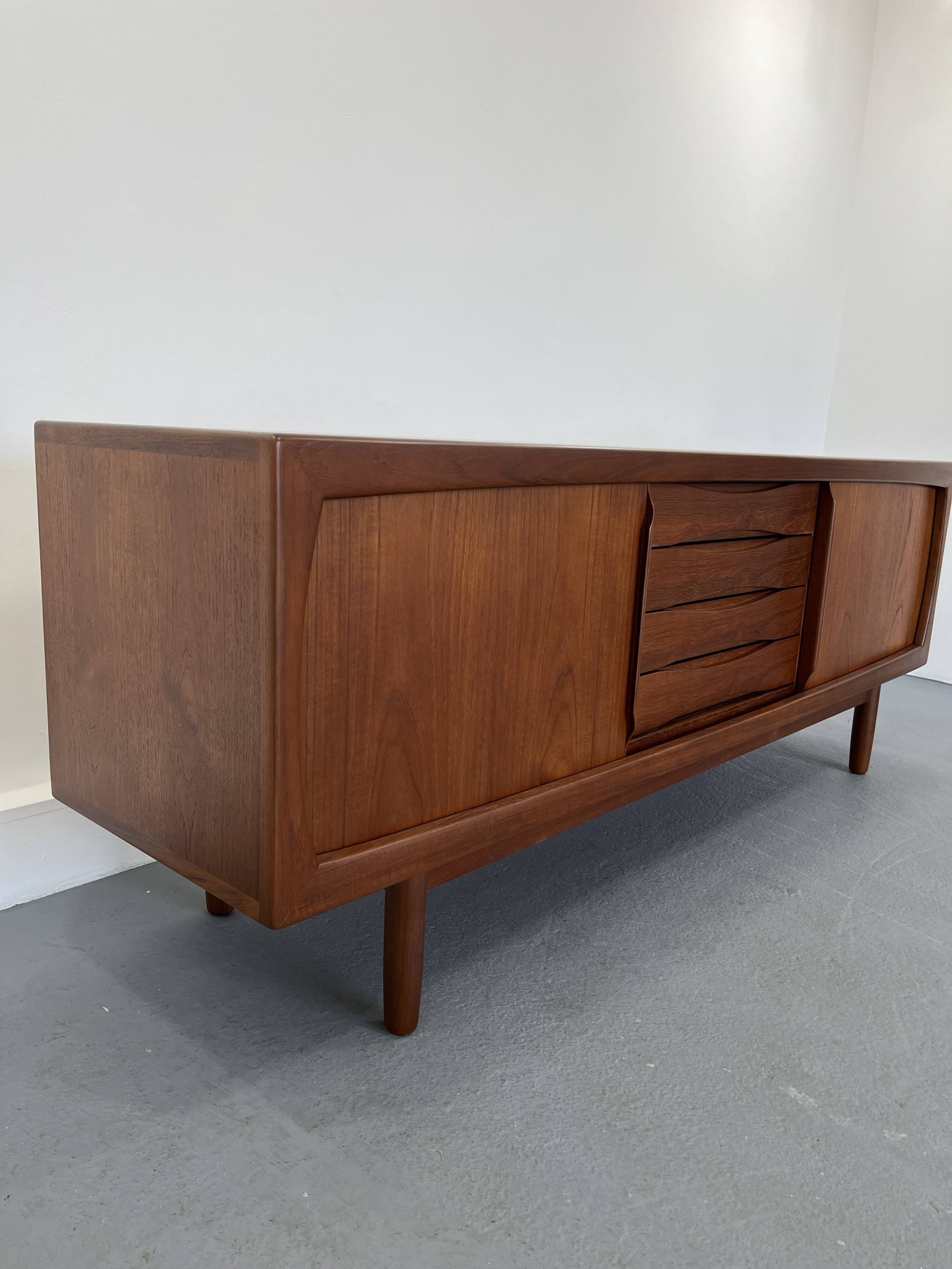 Mid-Century Teak Sideboard by Johannes Andersen for Uldum Mobelfabrik, 1960s