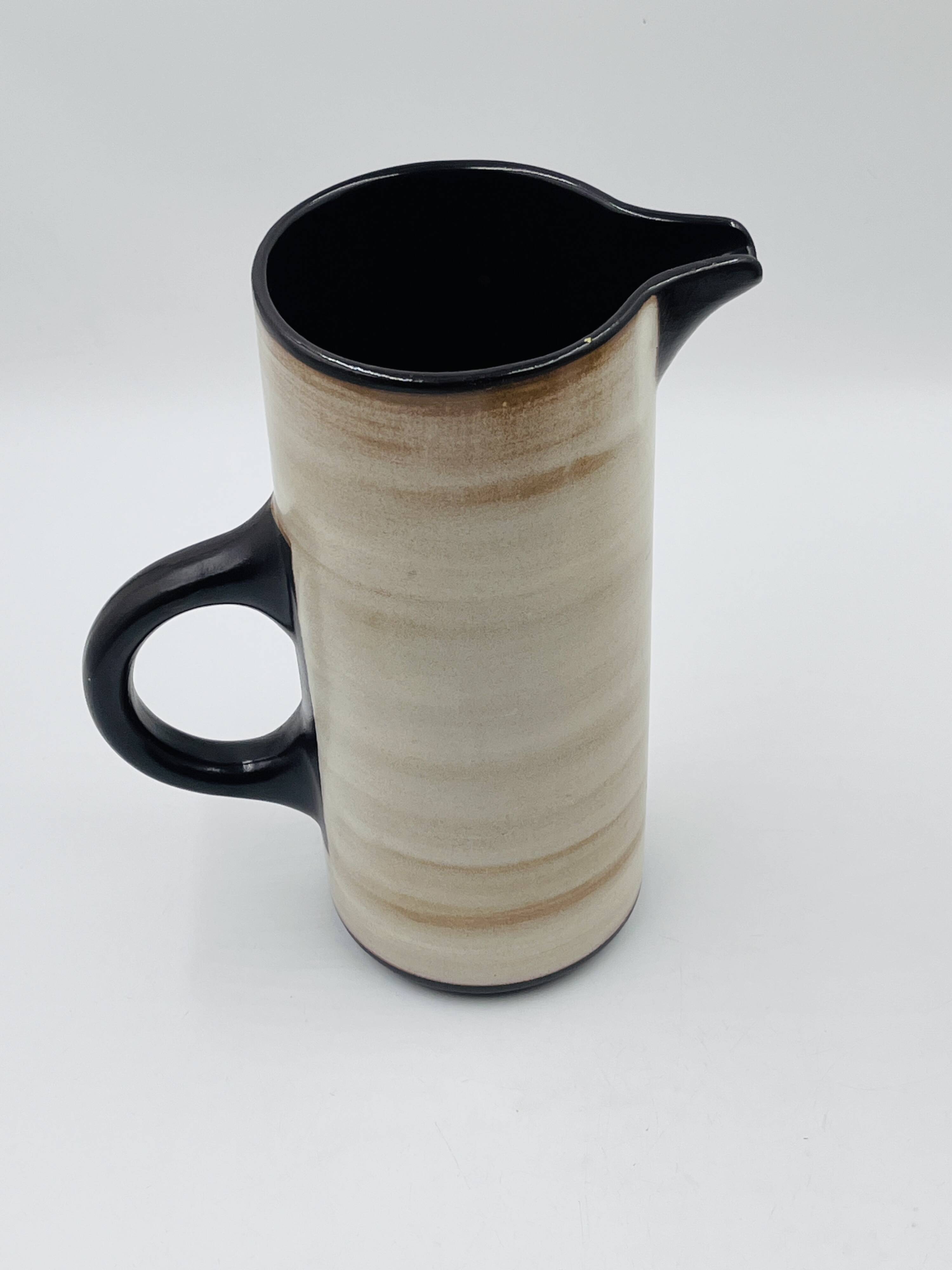 Vintage tableware service from West Germany from the 1970s.