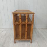 Cabinet in vintage rattan