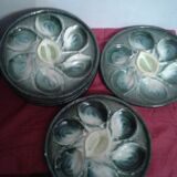 Six plates of oysters Saint Clement