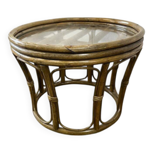 Table d'appoint, basse - ronde