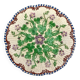 Antique plate in majolica – strawberry decoration – Orchi pottery