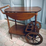 Desserte apéro-table vintage et repliable