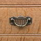 Parisian hotel wardrobe in solid raw oak, 1920.