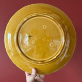 Sarreguemines barbotine plate