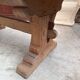 Table de type monastère en chêne