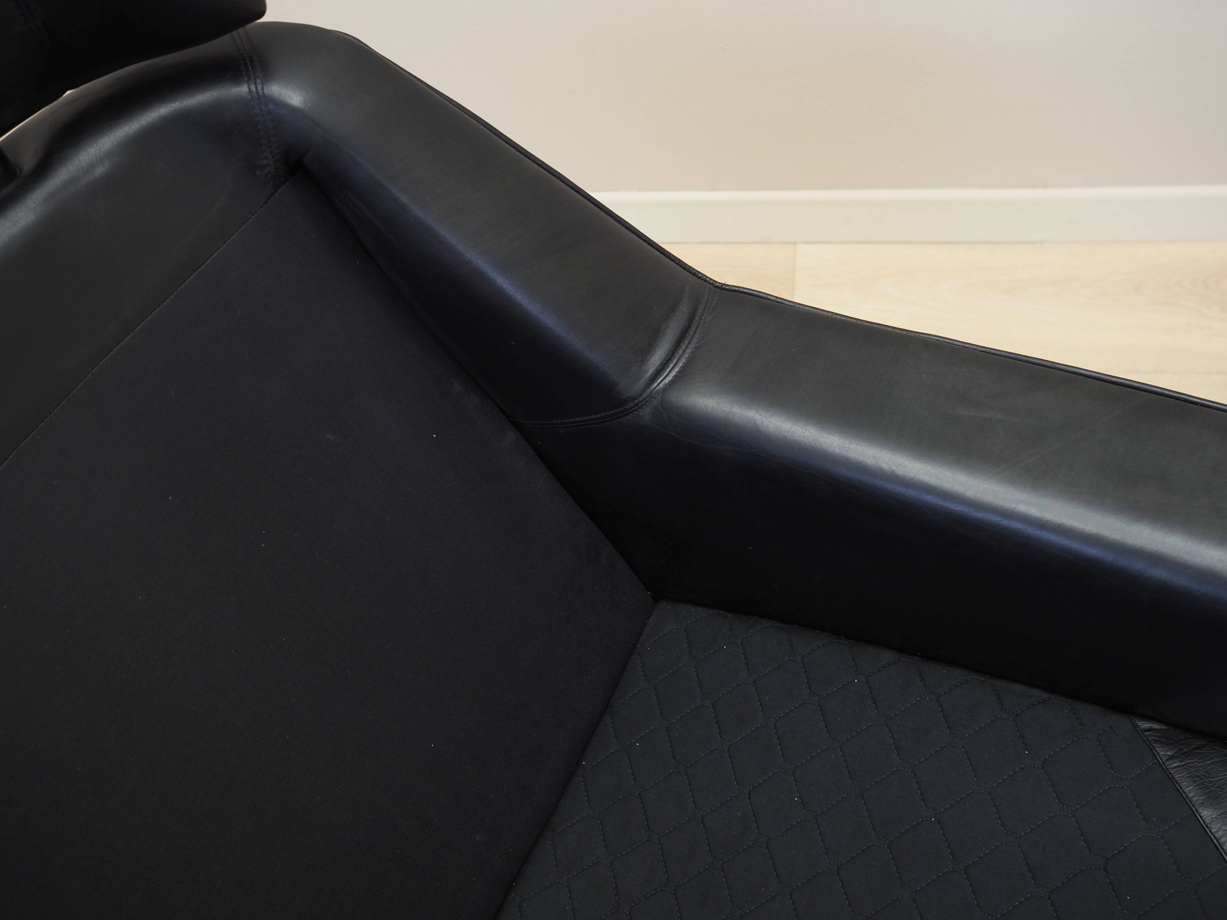 Swivel armchair, Danish design, 1970s, designer: Werner Langenfeld, manufacture: Esa