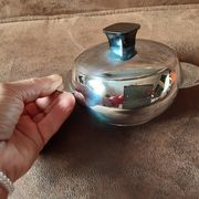 Sucrier métal vintage