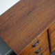 German apothecary cabinet in oak, mid-twentieth century