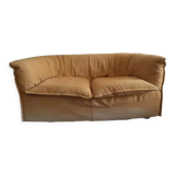 Alcantara leather sofa 2 places