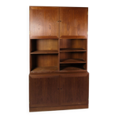 Bibliothèque réalisée en teck des années 1960