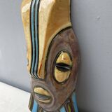 Masque africain en céramique