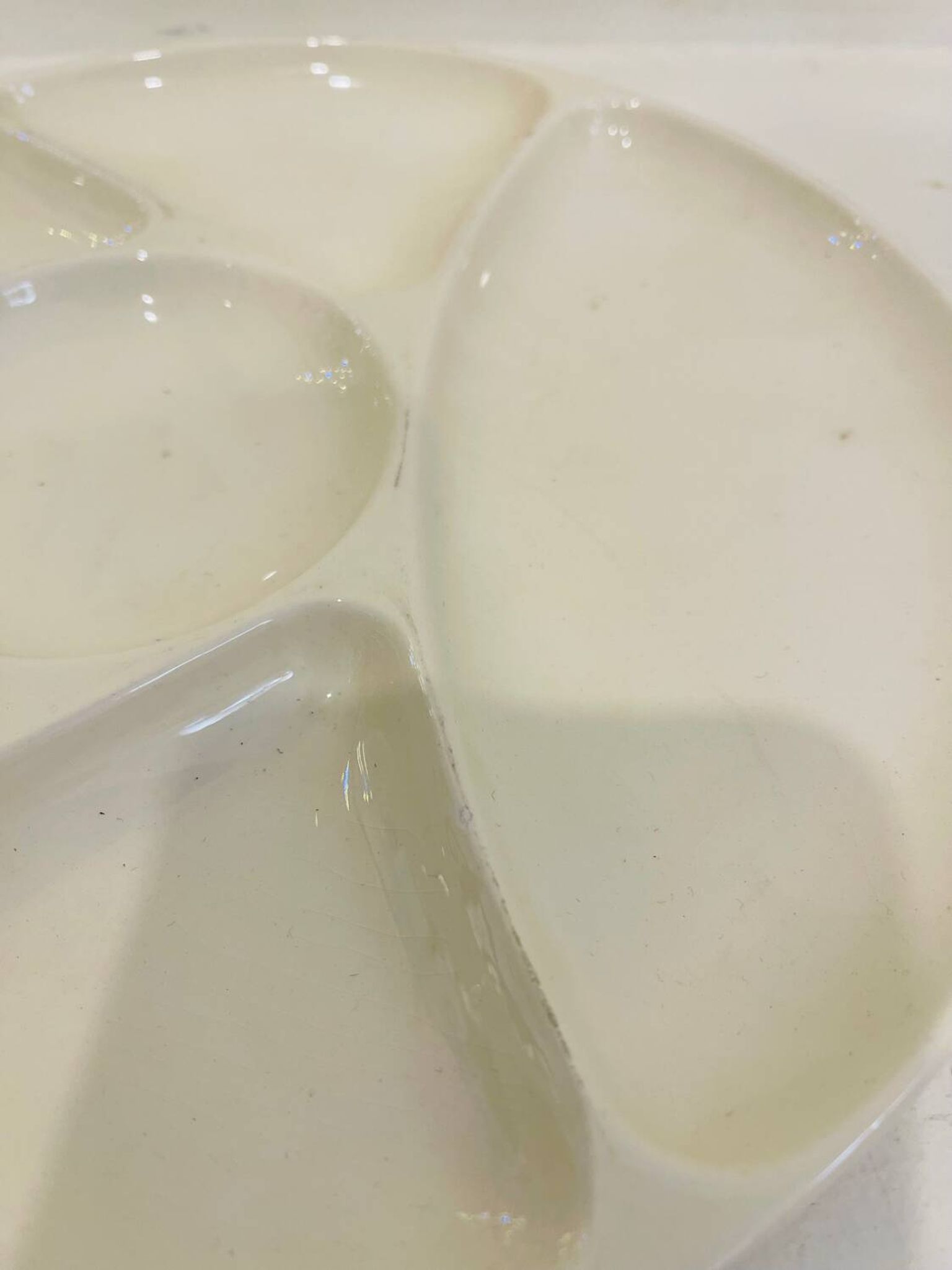 A ceramic aperitif plate – Gien, France, 1950s