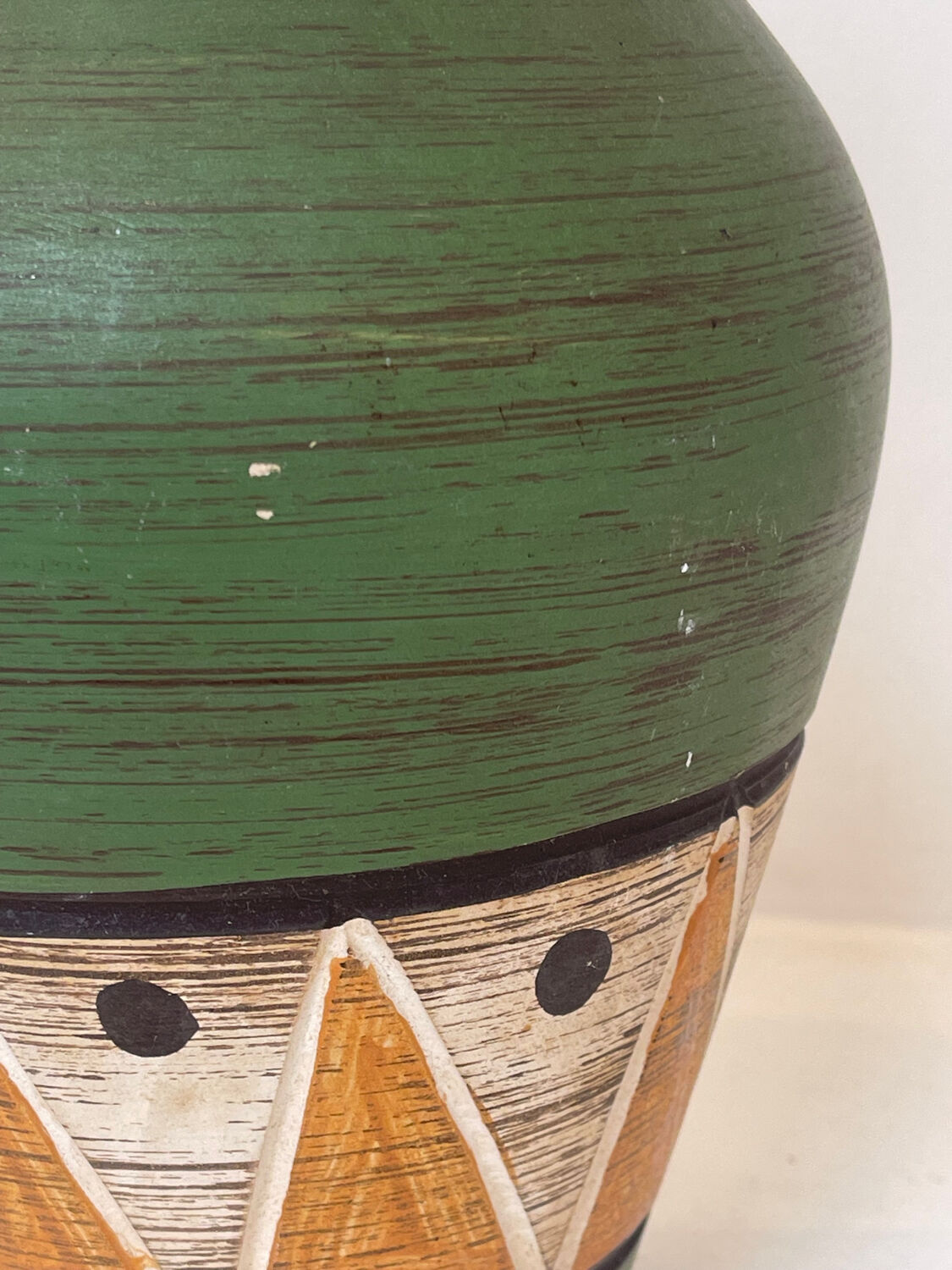 Vase jug West Germany SPAR ceramics green – vintage ceramics from the years