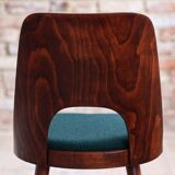 Set of 6 Dining Chairs by Oswald Haerdtl, Reupholstered in Kvadrat Fabric