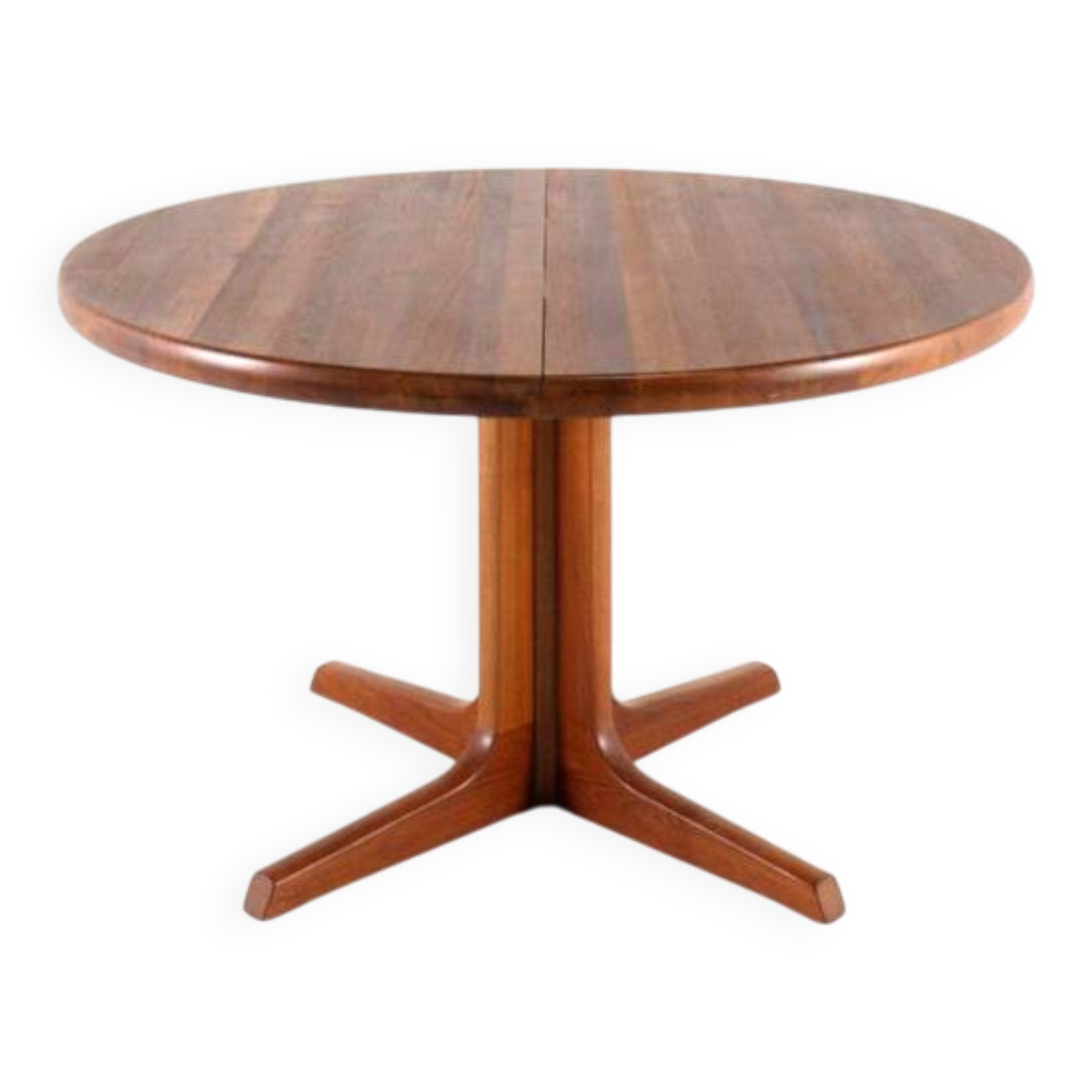 Extendable dining table Gudme 2x 'Slumstrup' - Danish design in teak