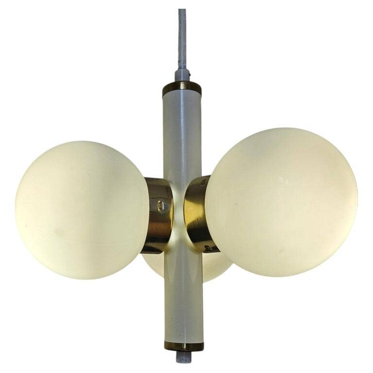 Rare Midcentury Space Age Chandelier Sputnik, Italy, 1970s