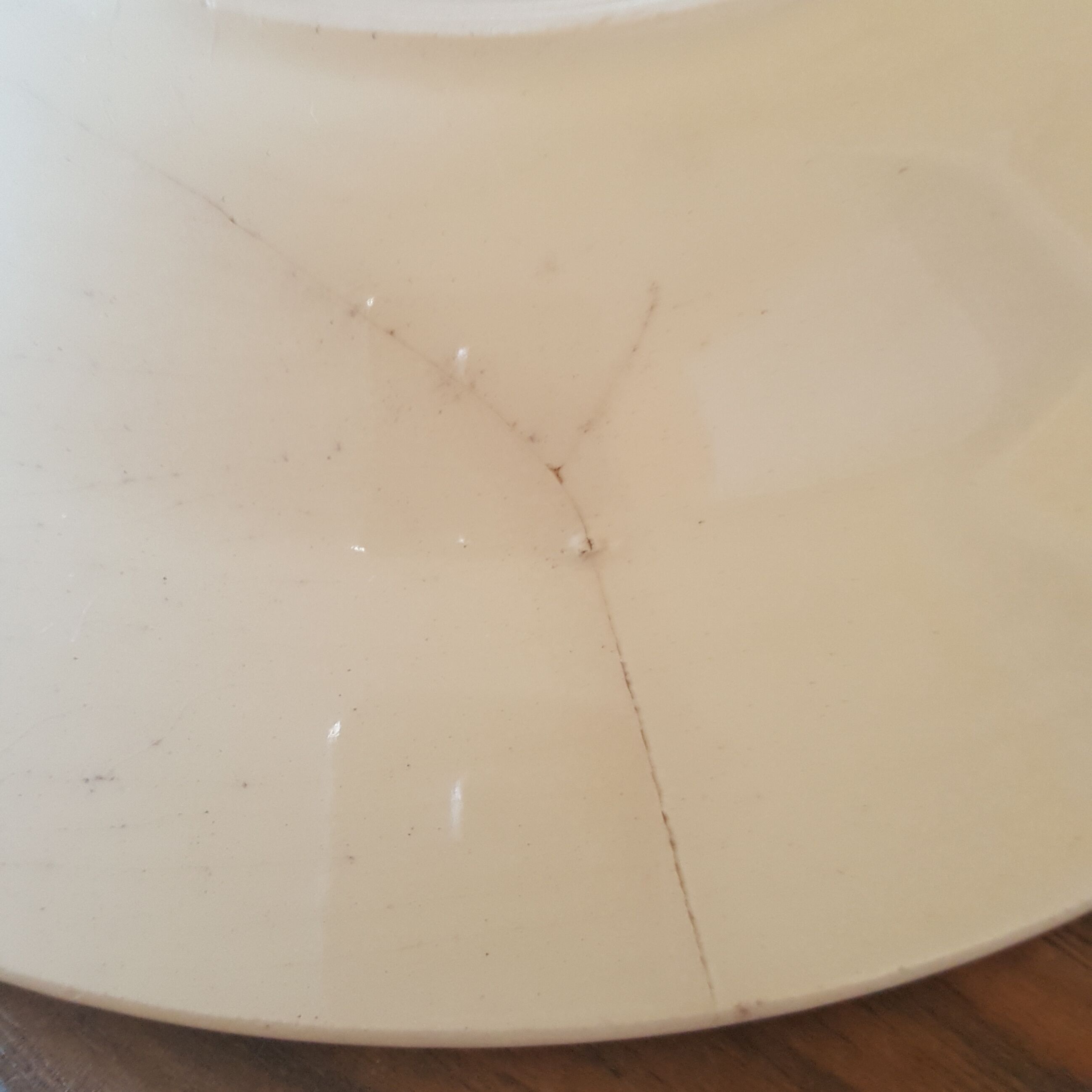 6 hollow Plates Badonviller porcelain floral pattern (roses)