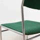 Martin Visser chair green and chrome