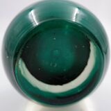 Vase de Kolben vert par Tamara Aladin Riihimaki pour Riihimaen Lasi Oy, Finlande