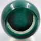 Vase de Kolben vert par Tamara Aladin Riihimaki pour Riihimaen Lasi Oy, Finlande