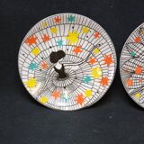 2 Petites Assiettes Fragonard Danseuses