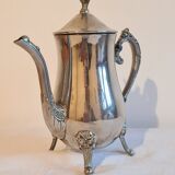 Silver vintage teapot