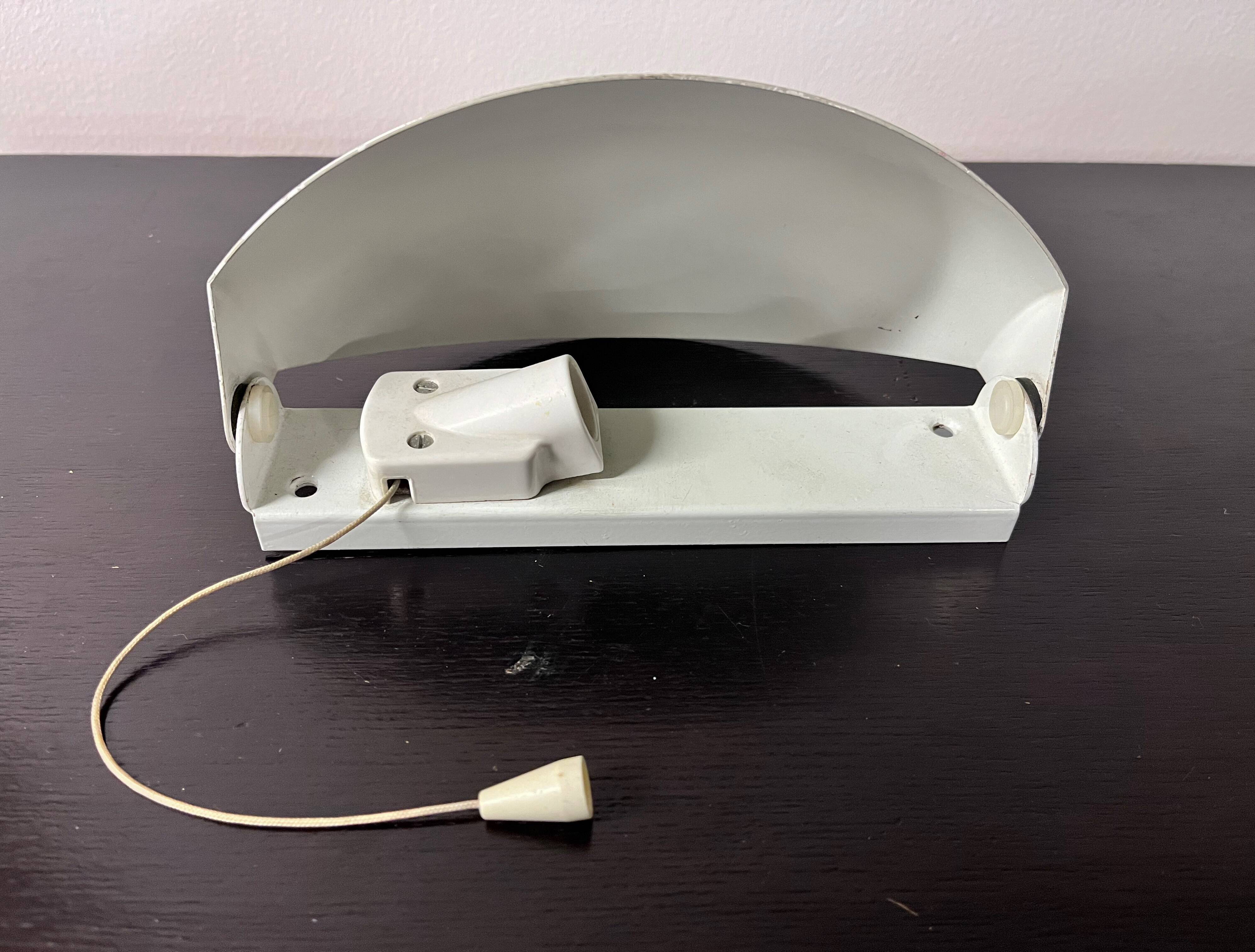 White SCE wall light, 1960s