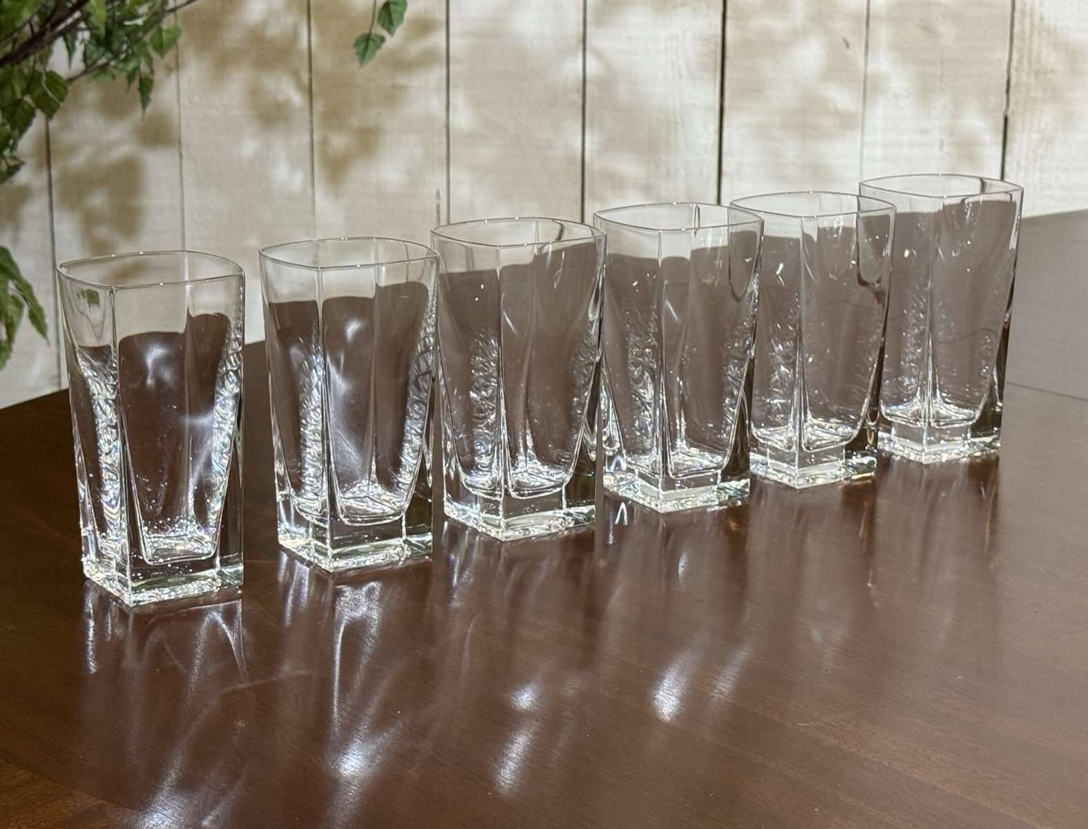 Set of 6 orangeade glasses in Sèvres crystal