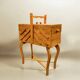 Travailleuse en bois vintage
