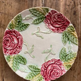 Slip plates onnaing pink pattern