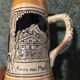 Two pitchers and a small original king beer mug