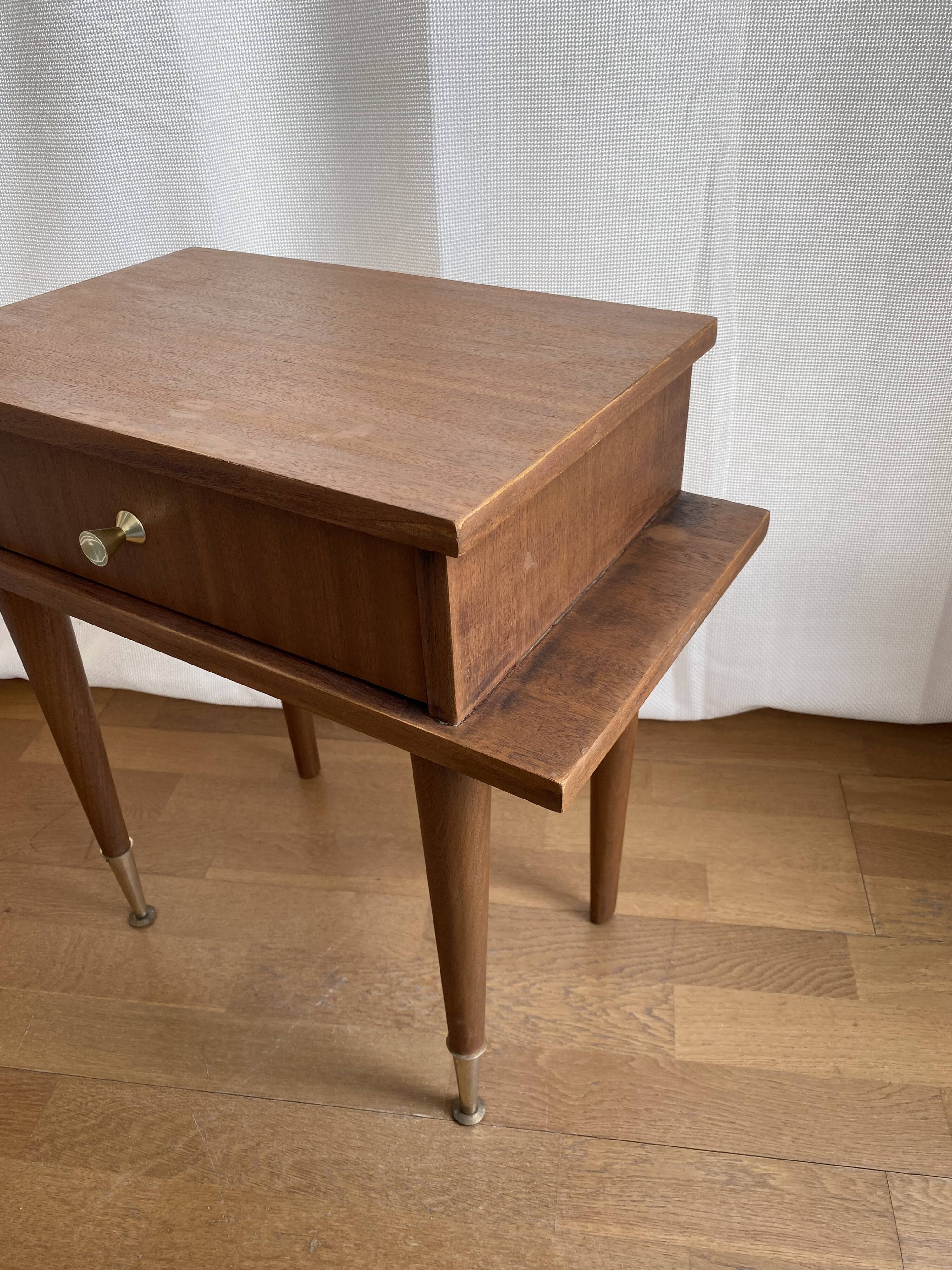 Chevet, bout de canapé, 1960