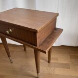 Bedside table, end table, 1960