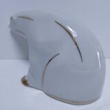 Art Deco polar bear Limoges porcelain