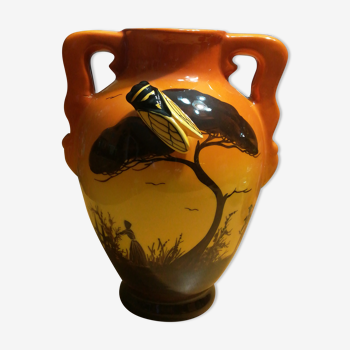 Large Vallauris vase from 1957