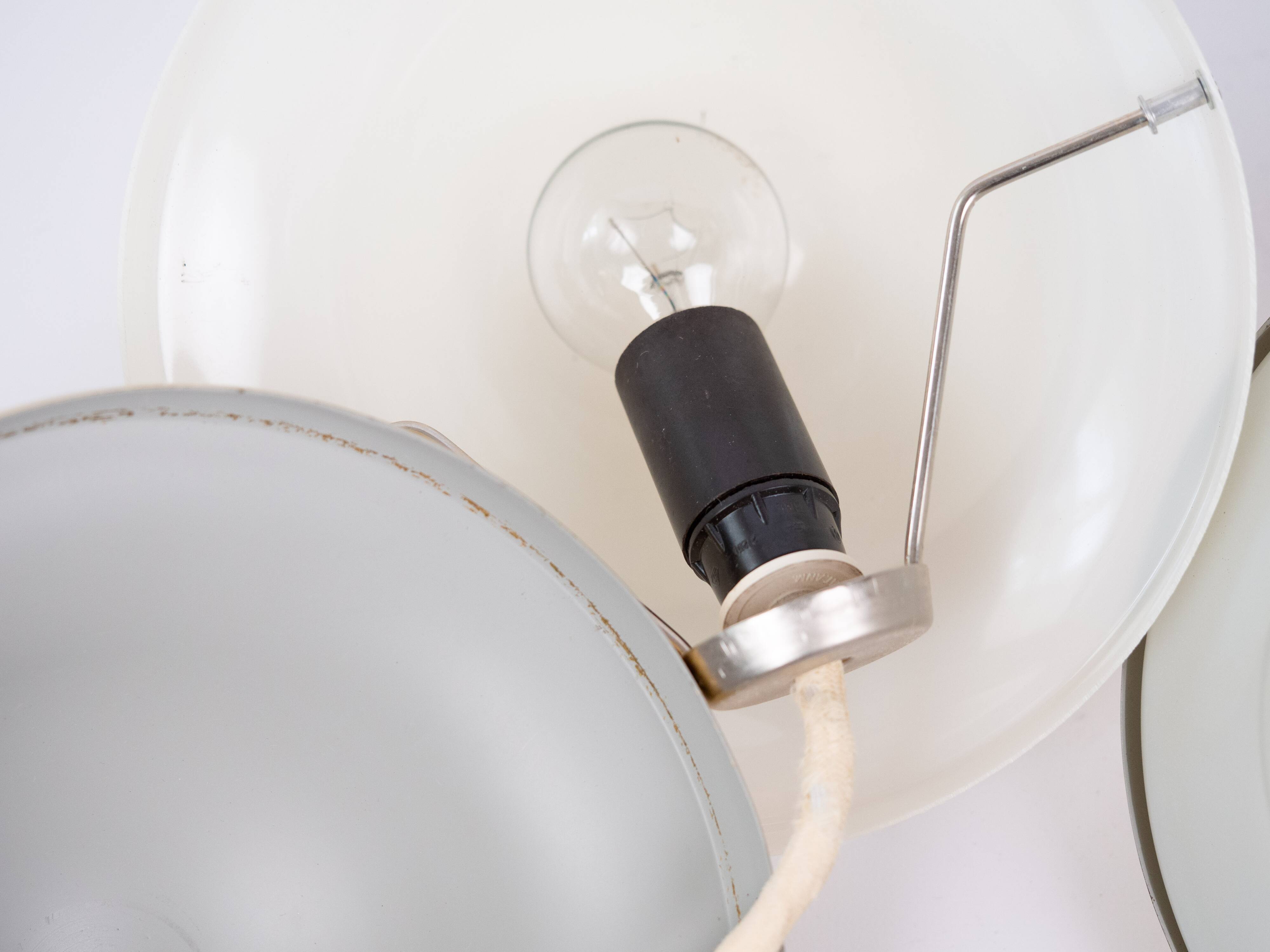 Vintage Danish Bubi pendant lamps by Henning Kuppel, Louis Poulsen, 1972
