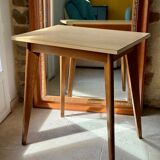 Side table in formica - tapered legs