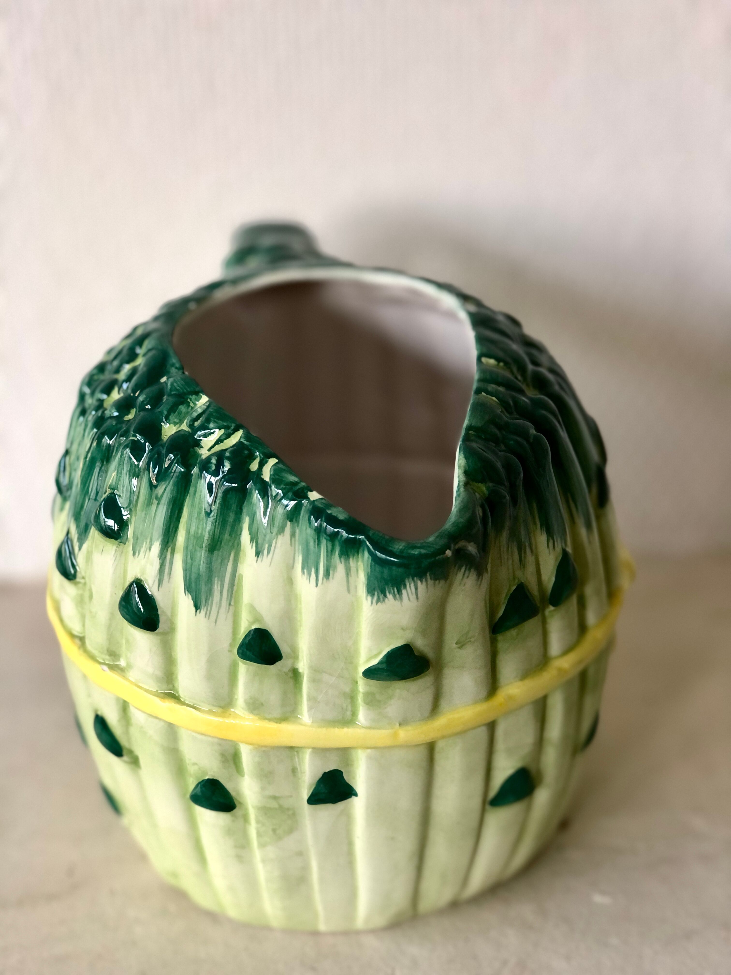 Pitcher slurry bouquet asparagus