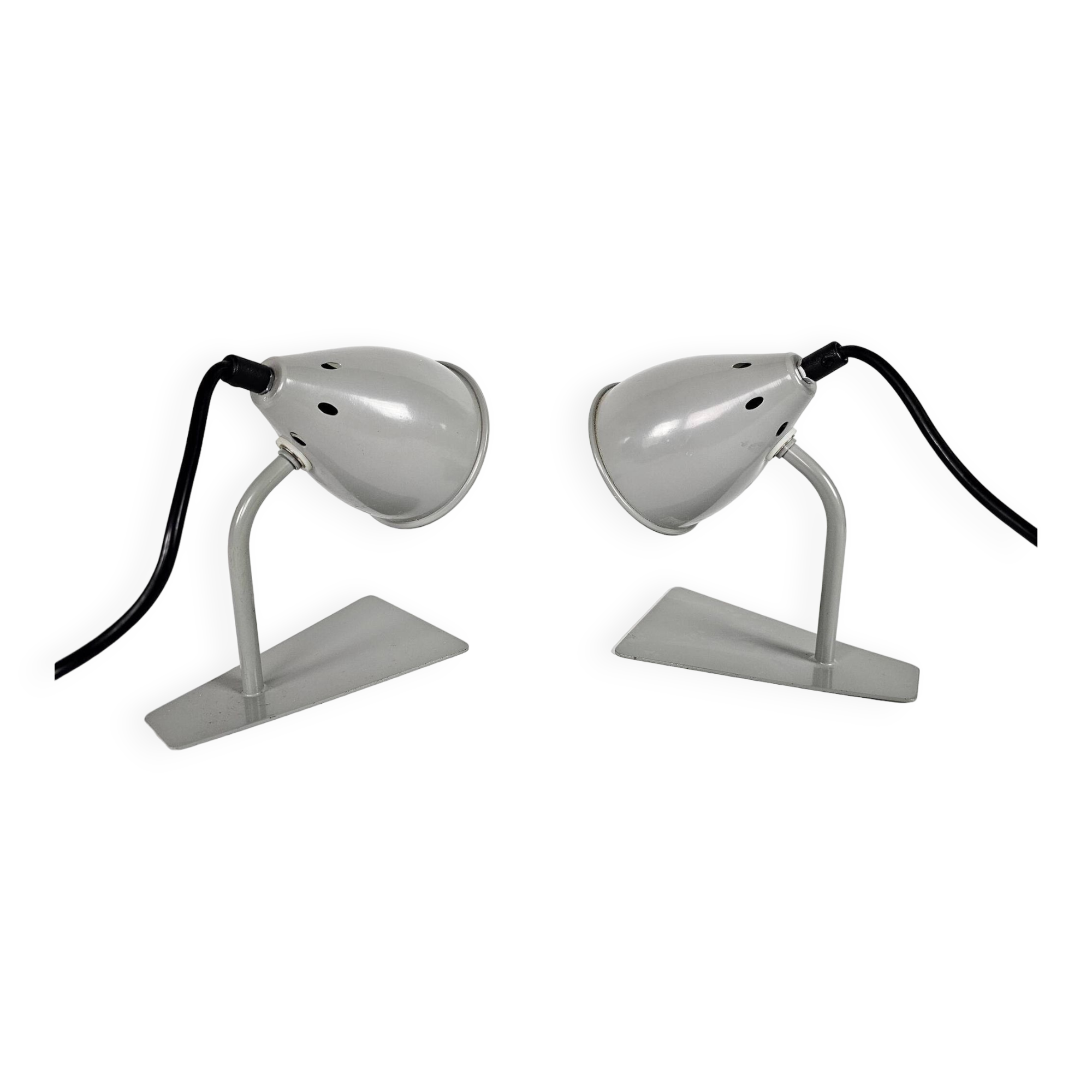Hala Zeist - H. Th. Busquet -  tafellampen (2) set -  Bauhaus - 1960's