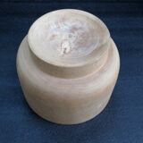 Turned wooden bowl – mortar