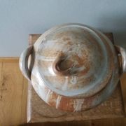 Soupière en grès de Puisaye
