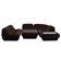 Living room set, Italian design,  Rino Maturi, Mimo Padova