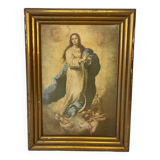 Old reproduction of Saint